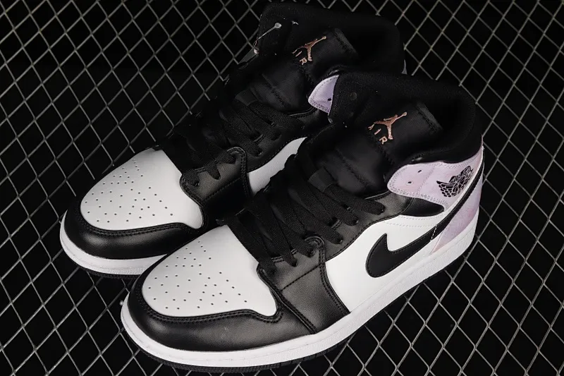 All categories Air Jordan Jordan series basketball shoes Air Jordan 1 Mid Air Jordan 1 Mid "Zen Master" AJ1 Joe 1 tie-dye starry sky purple mid-top basketball shoes DM6216-001